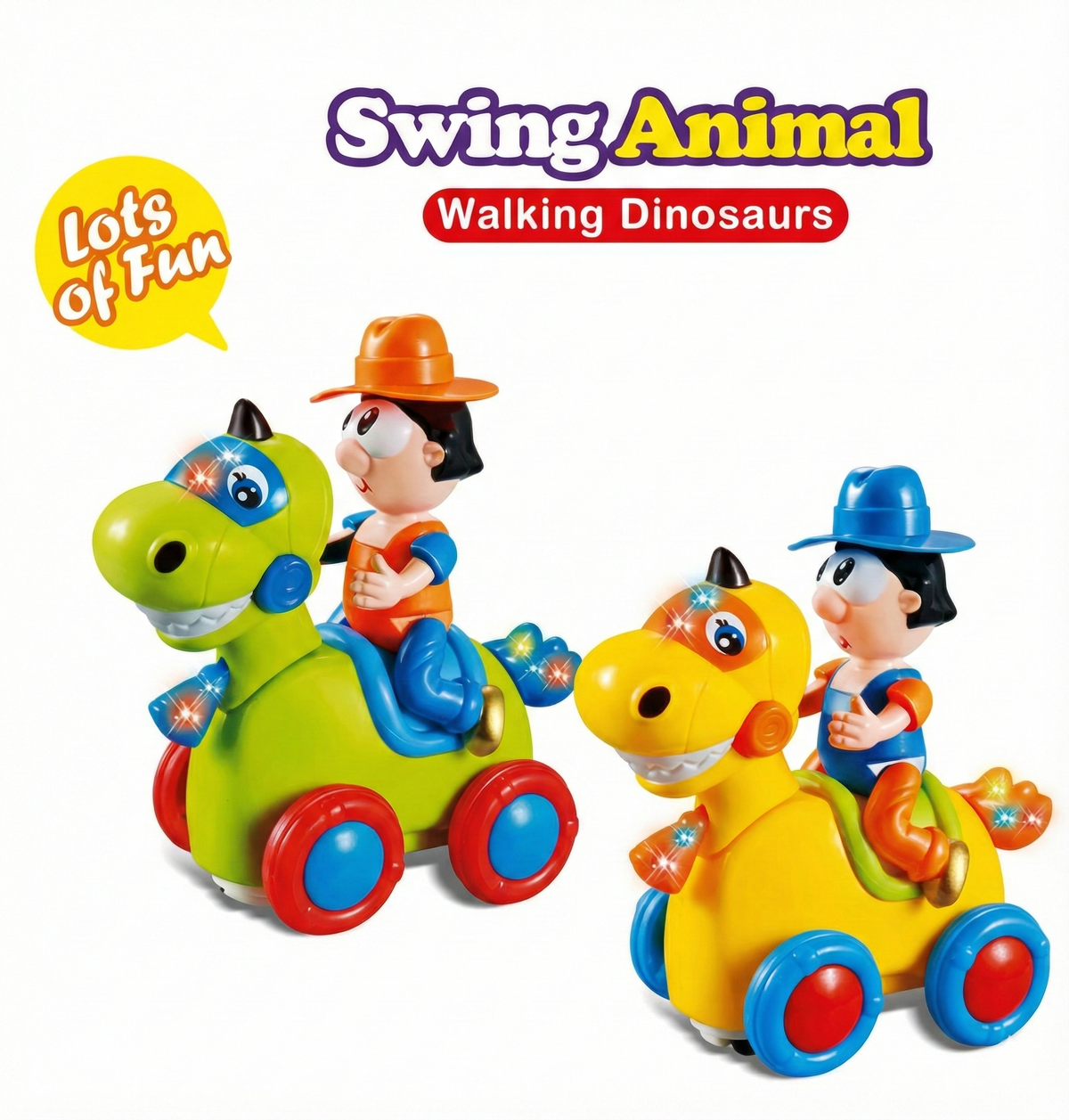 Bump & Go Dinosaur Toy