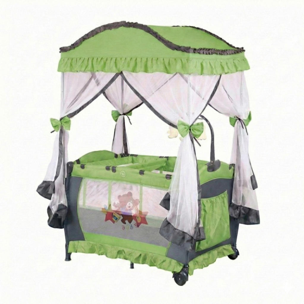 Baby Love Playpen Crib تخت بارك أطفال