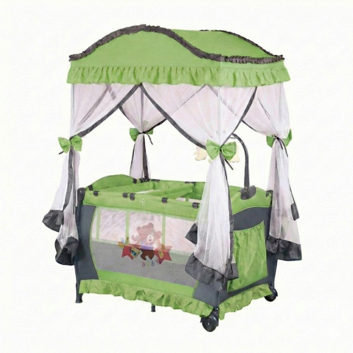 Baby Love Playpen Crib تخت بارك أطفال
