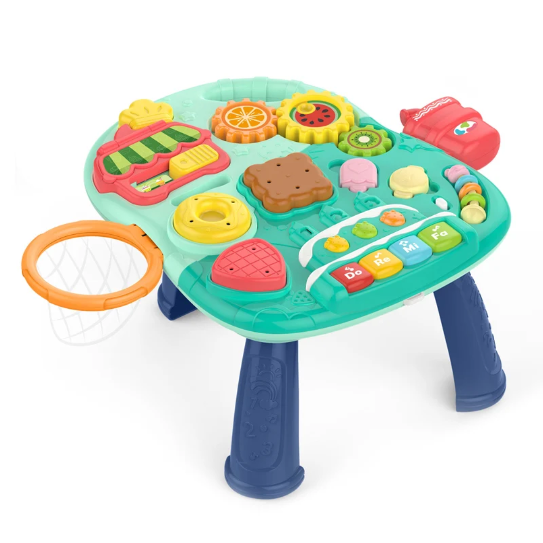 2 in 1 Musical Push Baby Walker & Activity Table