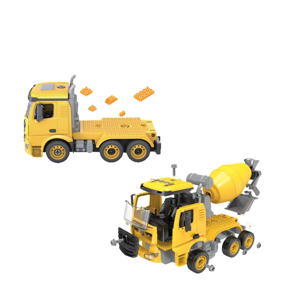 DIY Cement Mixer Truck 48 Pcs
