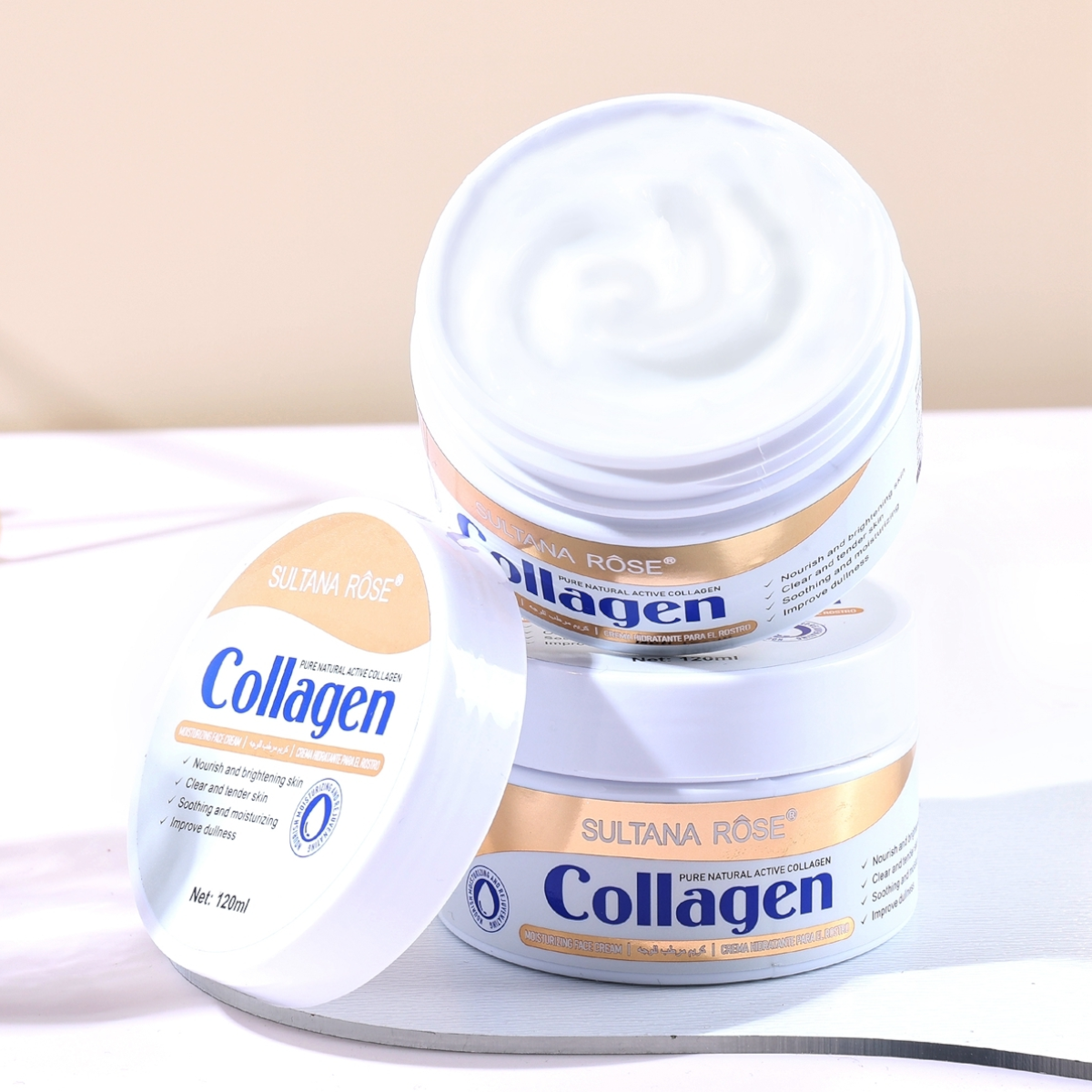 Sultana Rose Collagen Face Cream