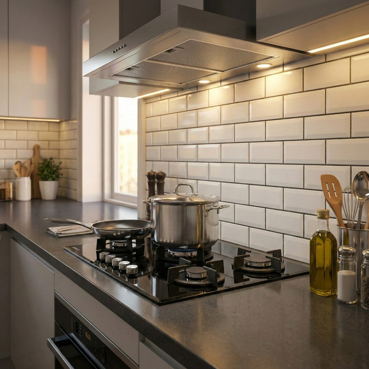 SuperLG 5 Burners Built-in Gas Hob 90cm غاز انكستريه