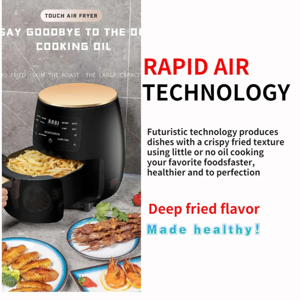 Silver Crest Air Fryer 2400W, 6Ltr قلاية هوائية