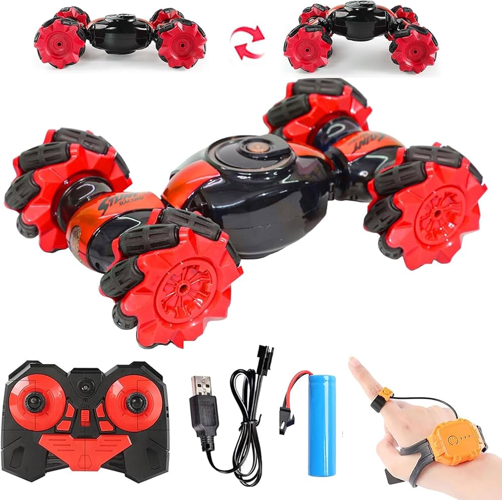 Hand Gesture Rechargeable RC Stunt Car