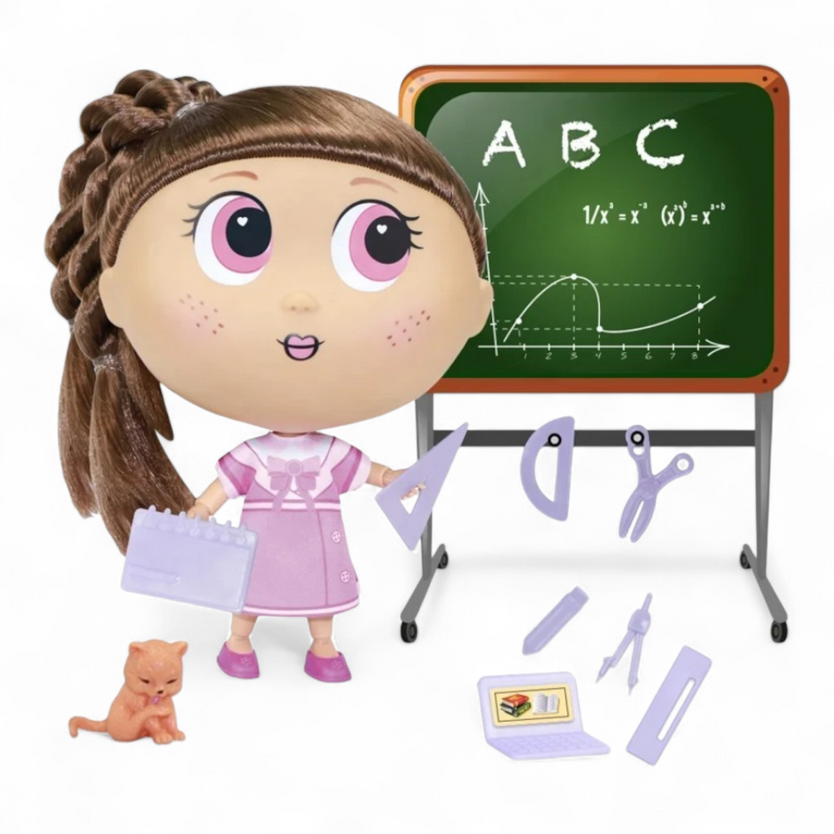 Kaibibi Teacher Doll Set لعبة معلمة