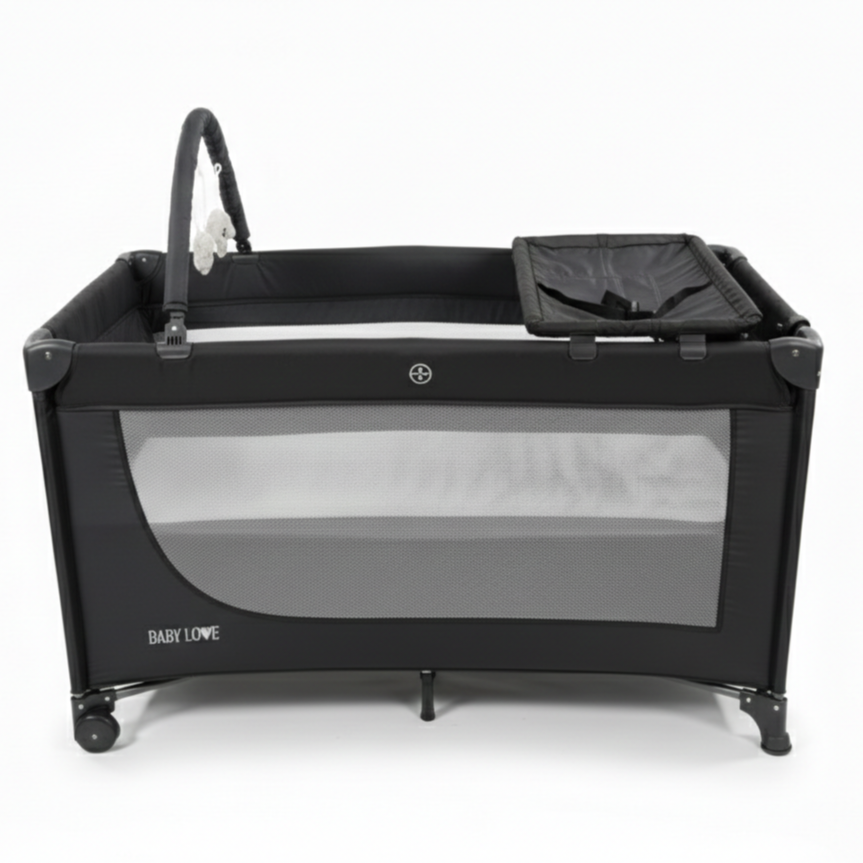 Baby Love Playpen Crib تخت بارك أطفال