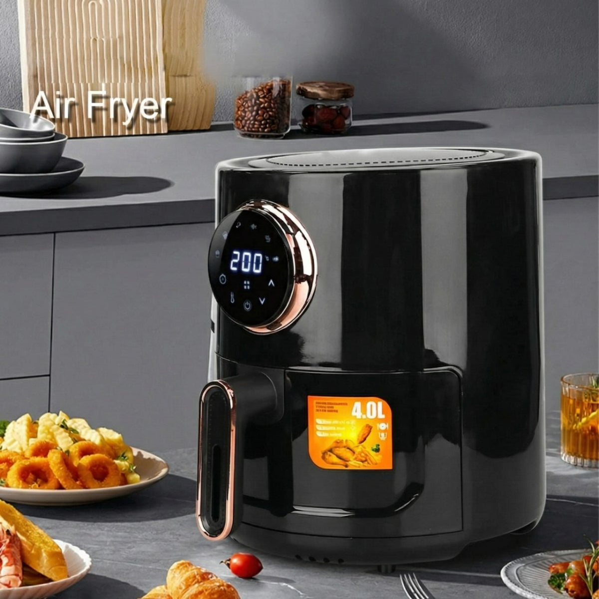 DSP Degital Air Fryer 1350W, 4Ltr قلاية هوائية