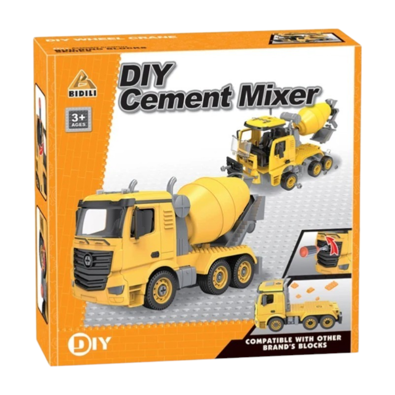 DIY Cement Mixer Truck 48 Pcs