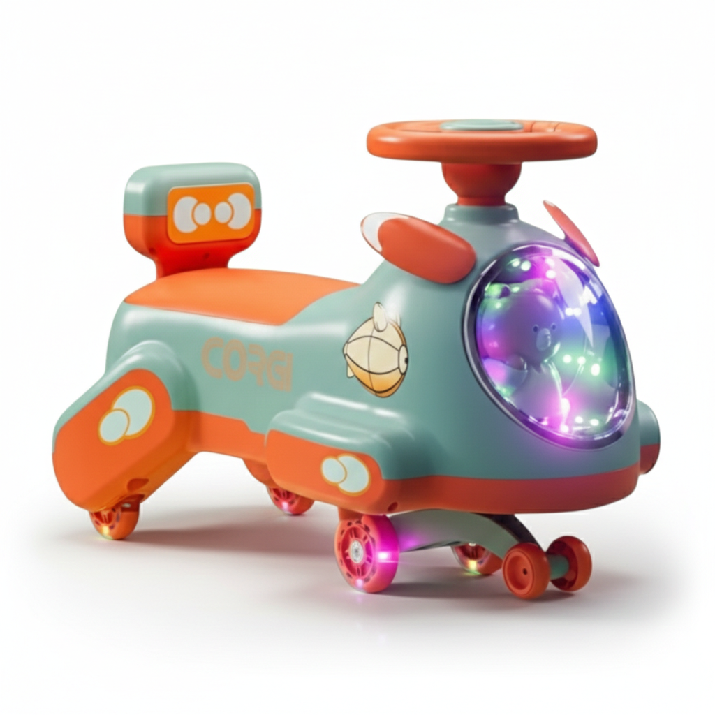 Plasma Ride-On Car With Music & Light سيارة بلازما