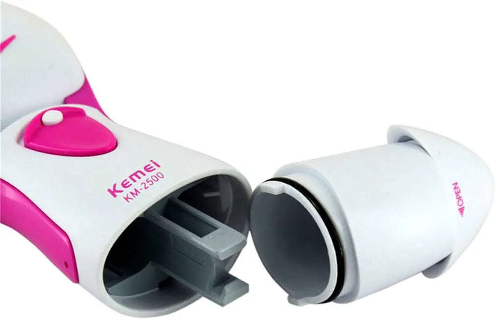 Kemei Rechargeable Callous Remover ماكينة إزالة الجلد الميت