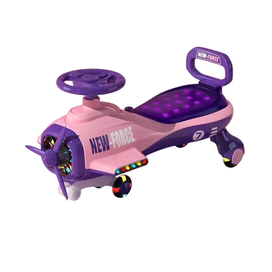 Plane Plasma Ride-On Car With Music & Light سيارة بلازما