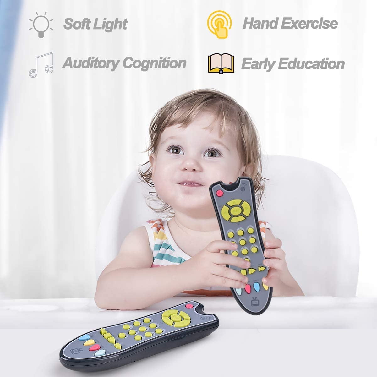 Kids Musical TV Remote Control Toy