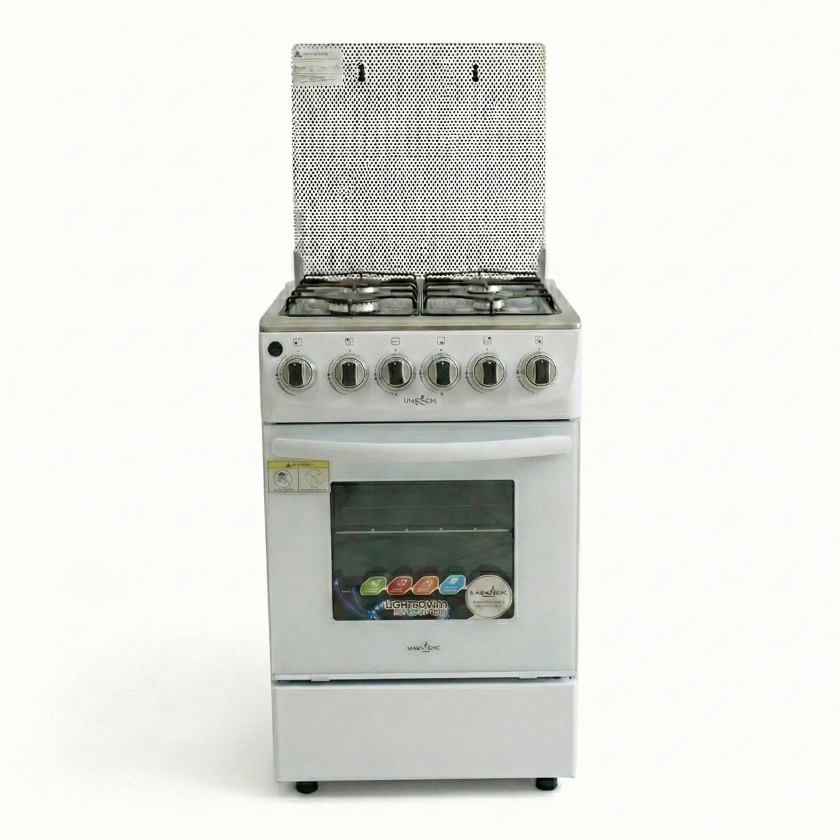 Union Gas 4 Burners Gas Stove 50cm غاز مع فرن
