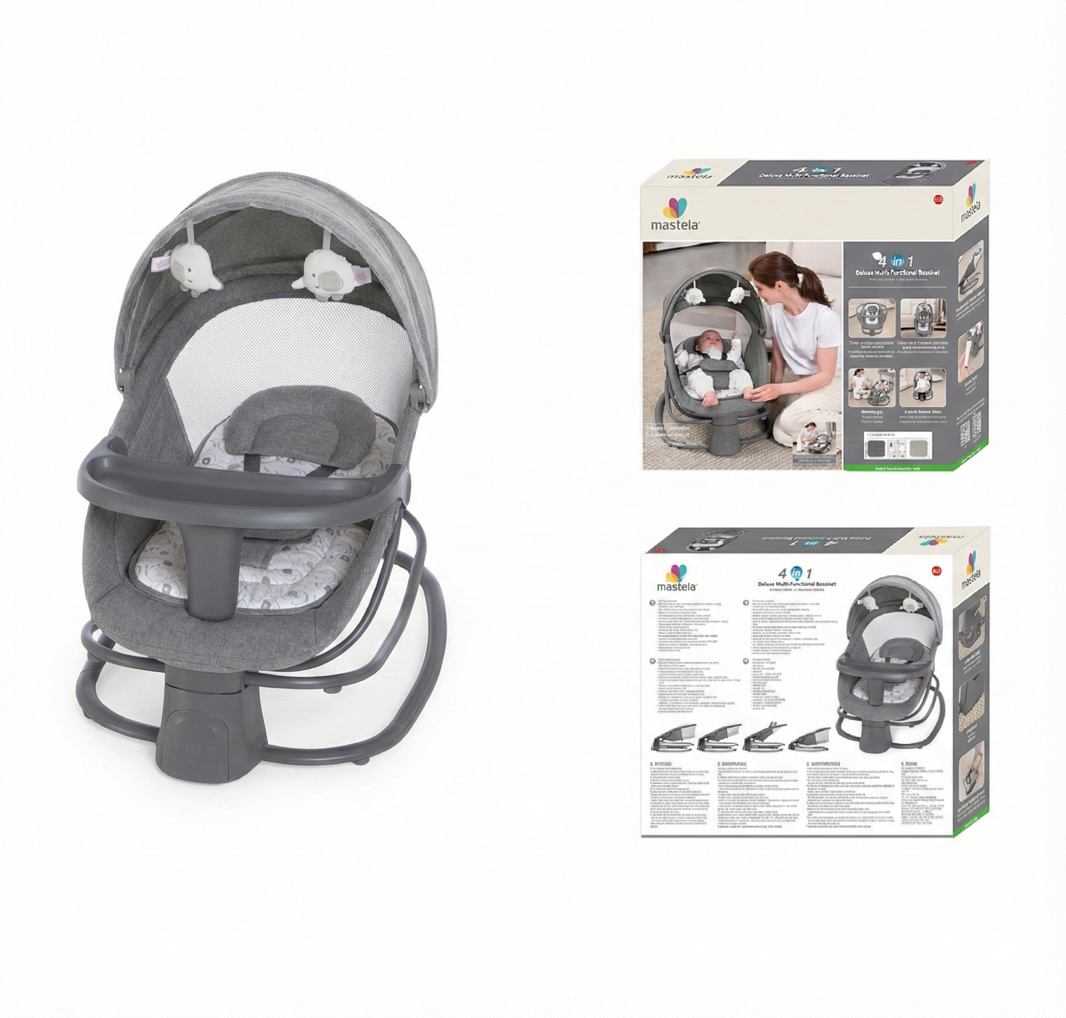 Mastela 4-in-1 Deluxe Swing